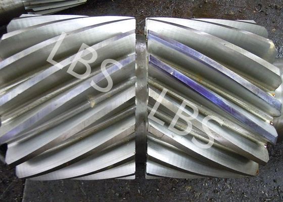 High Precision Herringbone Gear Double Helical Gear Steel Shaft