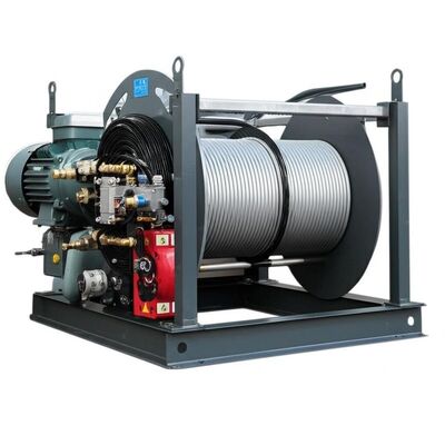0-15 M/min Marine Winch For Marine Cargo Handling Double Winding Drum