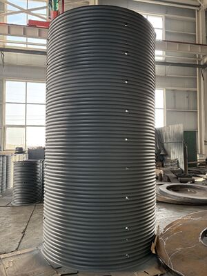 Q345B Drum Sleeve Material Winch Drum Cover Fabricated with CNC Machining Center