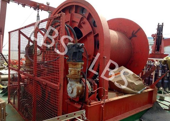 High Efficient 20 Ton Anchor Marine Electric Winch With Spooling Device