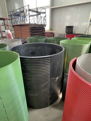 Nylon LBS Grooved Drum Sleeve For Engineering Machinery Winch / Hoist