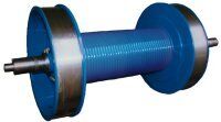 Weldment LBS Grooved Drum Featuring 50 Mm Width and Rotate Speed 20-45 Rpm Min Suitable for Mechanical Applications