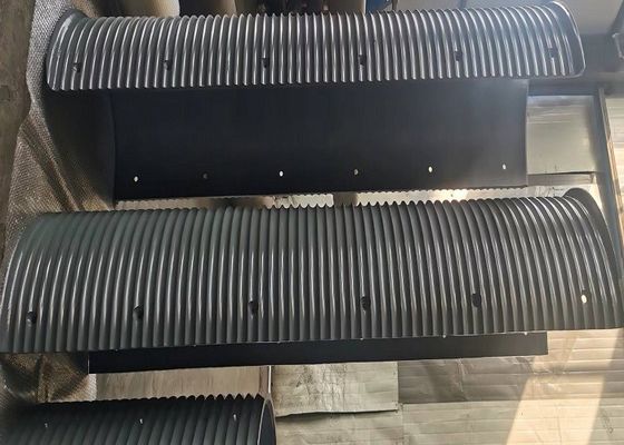 Matériau en nylon ou en acier de type fractionné Les manches de tambour Lebus pour grue / treuil