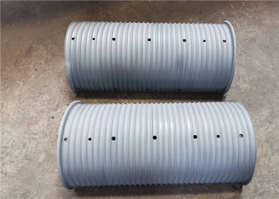 Système Lebus en acier au carbone à demi-écart de tambour à treuil à treuil pour équipement de levage
