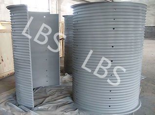 le lebus fendu a cannelé la condition de tambour, de carbone ou de cusomer