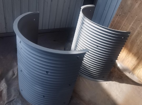 CCS sur mesure, en acier allié à manche de tambour à treillis