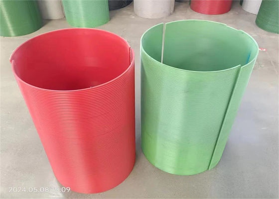 Acier au carbone sur mesure à demi-coupe Split Lebus Grooved Roll Or Drum Pour la plateforme pétrolière Matériau polymère en nylon