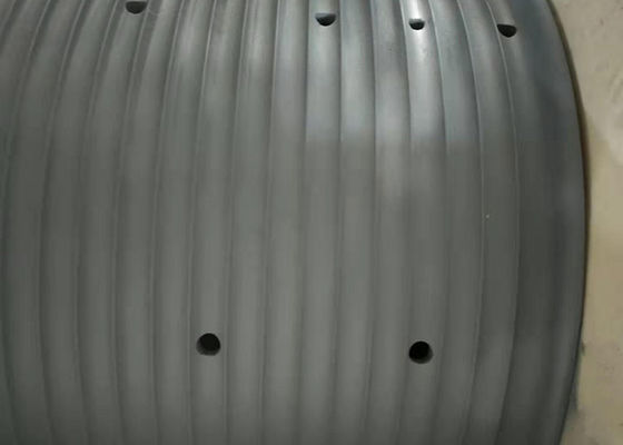 Couleur grise levant la douille fendue de cannelure de câble métallique de douille de Lebus de mécanisme