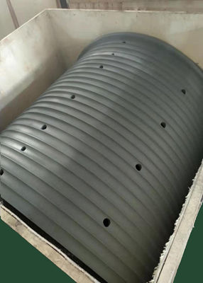 Le tambour boulonné/de soudure connexion de treuil a cannelé des douilles et des coquilles